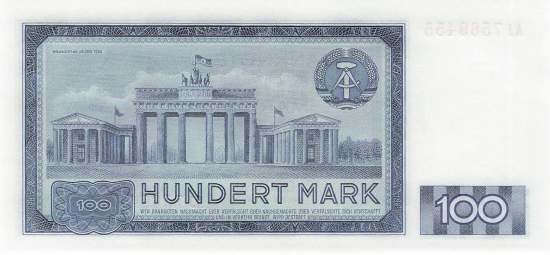 100 Mark 1964 ro.358a AJ